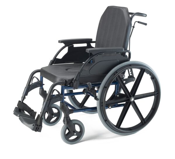 Silla de ruedas con asiento y respaldo anatomico BREEZY 3002A