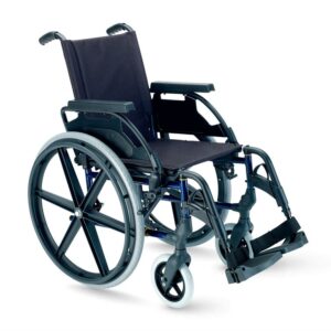 silla ruedas de acero